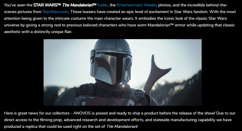 the mandalorian anovos